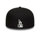 Boné LA Dodgers MLB  Fitted Pérola Preta