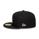 Boné LA Dodgers MLB  Fitted Pérola Preta