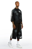 Conjunto Urbano Rockstar Original – Camiseta 3/4 + Shorts
