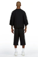 Conjunto Urbano Rockstar Original – Camiseta 3/4 + Shorts