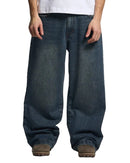 Calça jeans  com estampa de estrelas