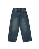 Calça jeans  com estampa de estrelas