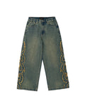 Calça Tribal Desgastada