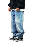 Calça Baggy Jeans Tripside "White Stars"