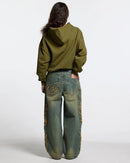 Calça Tribal Desgastada