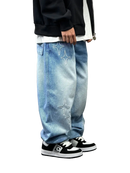Calça Baggy Jeans Tripside "White Stars"