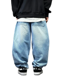 Calça Baggy Jeans Tripside "White Stars"