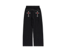 Calça Moletom Preta "Cruz