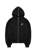 Moletom Vulto zip Preto