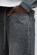 Jeans Masculino com Strass