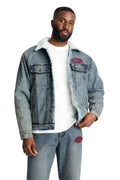 Jaqueta jeans Von Dutch Pinston - Lavagem Vintage