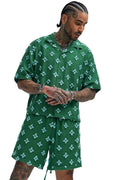 Camisa Cropped Starlet - Verde