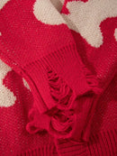 Cardigan Flame Knit