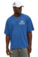 Camiseta Von Dutch Signature Oversized - Azul Marinho