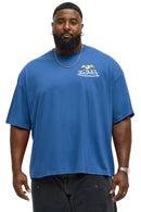 Camiseta Von Dutch Signature Oversized - Azul Marinho