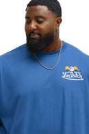 Camiseta Von Dutch Signature Oversized - Azul Marinho