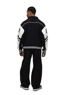 Jaqueta Varsity Jersey Certificada com Gola e Corte Regular