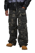 Calça Cargo Camuflada — Utilitária com Zíper Removível