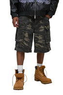 Calça Cargo Camuflada — Utilitária com Zíper Removível