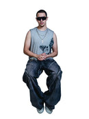 Calça Baggy Jeans Rocco