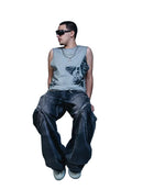 Calça Baggy Jeans Rocco
